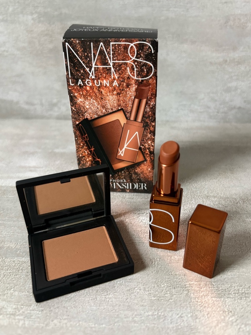 NARS Laguna Bronzer & Afterglow Lip Balm Mini Duo